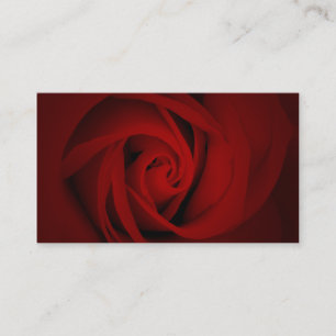 Tarjeta De Visita rosa rojo
