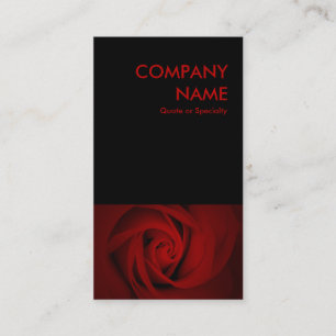 Tarjeta De Visita rosa rojo