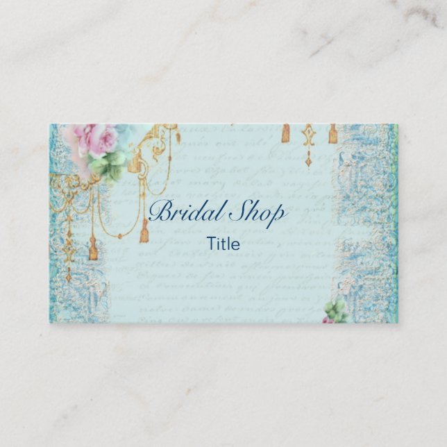 Tarjeta De Visita Rosa rosa y remolacha encaja victoriana femenina (Anverso)