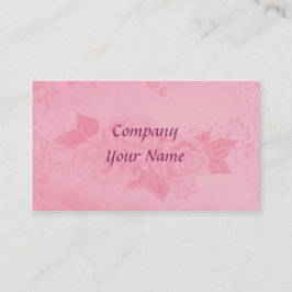 Tarjeta De Visita Rosas