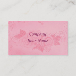 Tarjeta De Visita Rosas