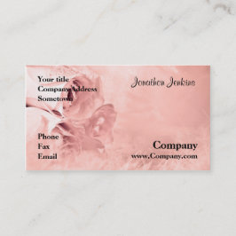 Tarjeta De Visita Rosas