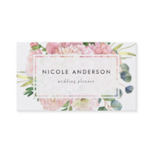 Rosas de acuarela rosa e hidráneas de Rubor