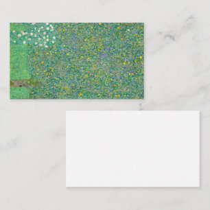 Tarjeta De Visita Rosebushes bajo los árboles, 1905 por Gustav Klimt