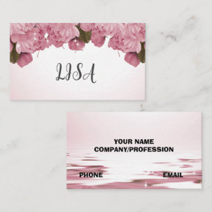TARJETA DE VISITA ROSES DE PINK