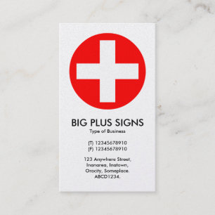Tarjeta De Visita Rótulos Big Plus - (Tarjeta de oro)