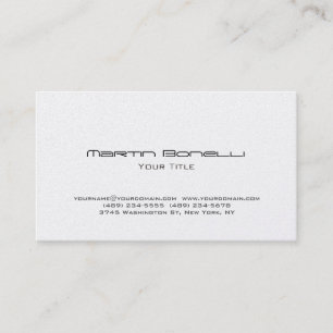 Tarjeta De Visita Rounding Corner Simple Trendy Business Card