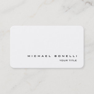 Tarjeta De Visita Roundner Simple Professional Business Card