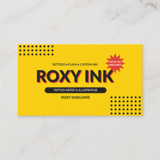 Tarjeta De Visita RoXY