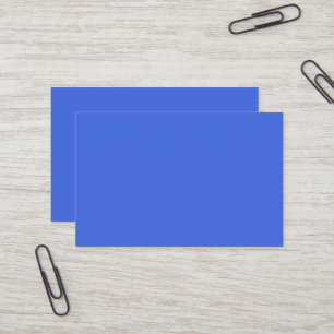 Tarjeta de visita Royal Blue European