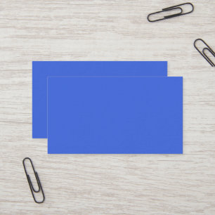 Tarjeta de visita Royal Blue Premium