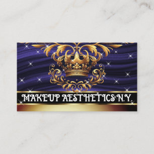 Tarjeta De Visita Royal Deluxe Golden Crown Moda de lujo