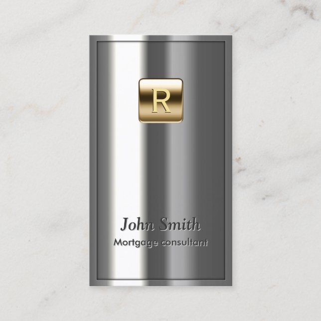 Tarjeta De Visita Royal Metallage Agent Business Card (Anverso)