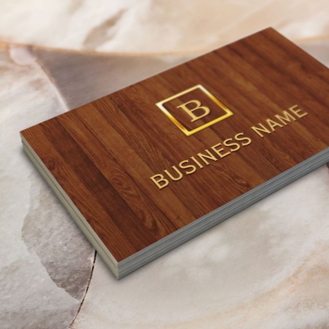 Tarjeta De Visita Royal Wood Stripes Plastic Surgeon Business Card (Subido por el creador)