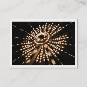 Tarjeta De Visita Rueda Bg, Mini Foto