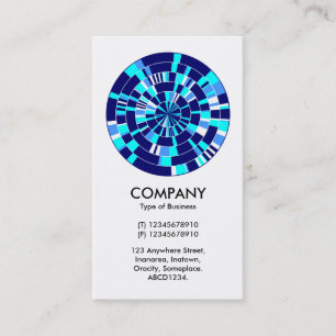 Tarjeta De Visita Rueda De Pi Resumen 07