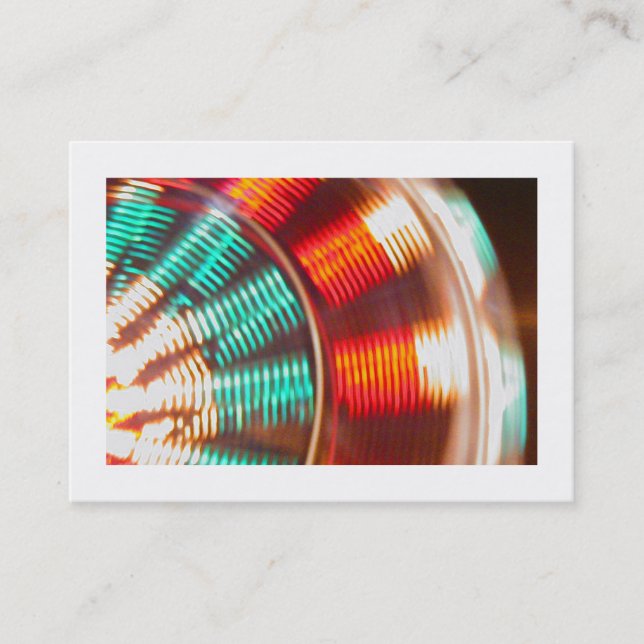 Tarjeta De Visita Rueda grande, mini foto (Anverso)