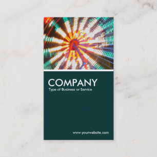 Tarjeta De Visita Rueda grande - Verde oscuro