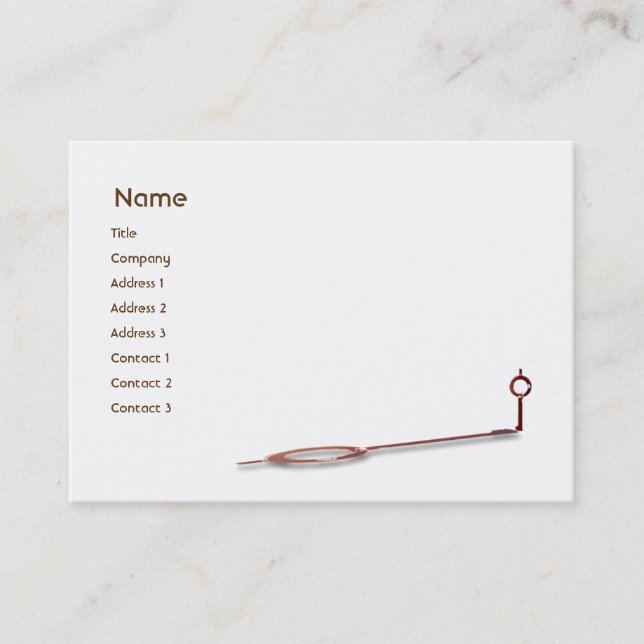 Tarjeta De Visita Ruegue - rechoncho (Anverso)