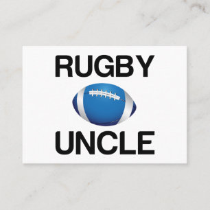TARJETA DE VISITA RUGBY UNCLE
