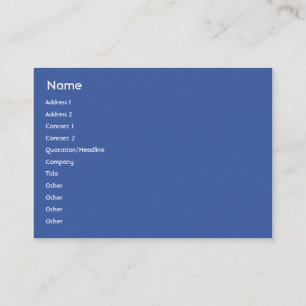 Tarjeta De Visita Rusia - rechoncha