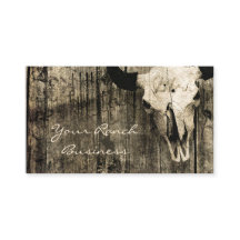 Rústico establo de toro occidental marrón vintage