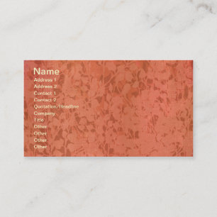 Tarjeta De Visita Rusty Impression Rosa sale