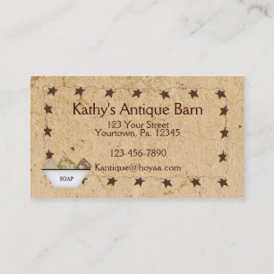 Tarjeta De Visita Rusty Stars & Soap Business Card