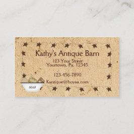 Tarjeta De Visita Rusty Stars & Soap Business Card