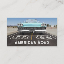 Tarjeta De Visita Ruta 66 Centenario Histórico