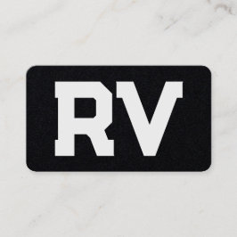 Tarjeta De Visita RV Motorhome
