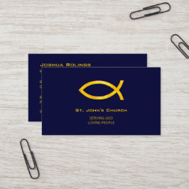 Tarjeta De Visita Sacerdote del pastor el | del cristiano el |