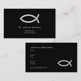 Tarjeta De Visita Sacerdote del pastor el | del cristiano el |