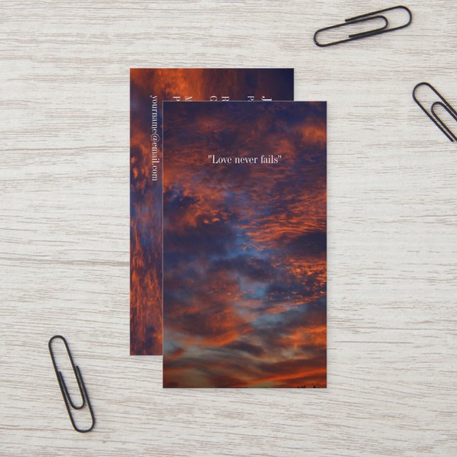 Tarjeta De Visita Sacerdote del pastor el | del cristiano el | (Anverso/Reverso In Situ)