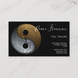Tarjeta De Visita Sacred Balance | Símbolo Yin Yang