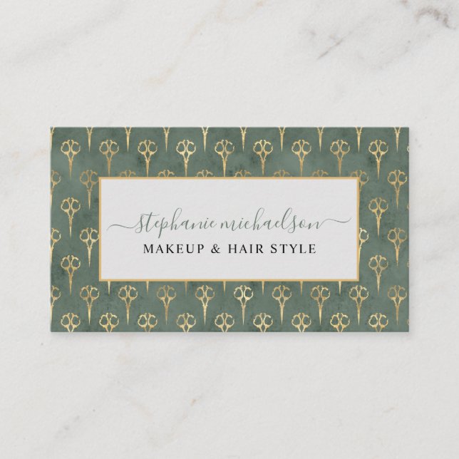 Tarjeta De Visita Sage Green (Anverso)