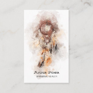 Tarjeta De Visita *~* Sagrado chamán tribal de ensueño chamánico