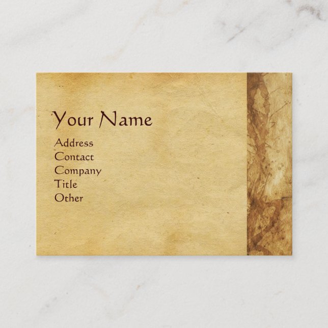 Tarjeta De Visita SAINT MARY MAGDALENE, Parche Antiguo (Anverso)