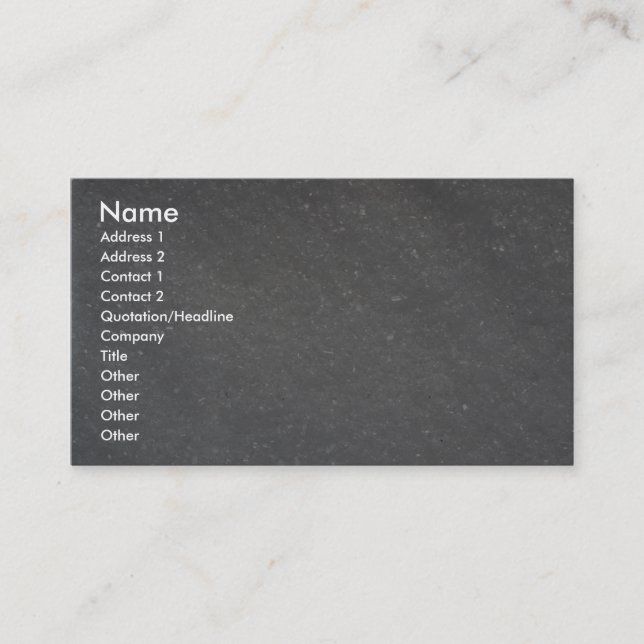 Tarjeta De Visita Sal (Anverso)