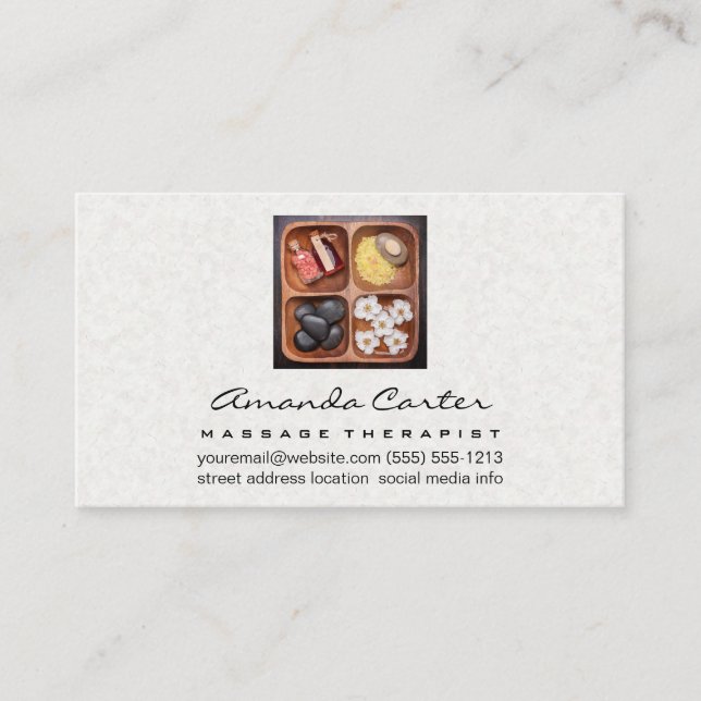 Tarjeta De Visita Sal y aceites (Anverso)