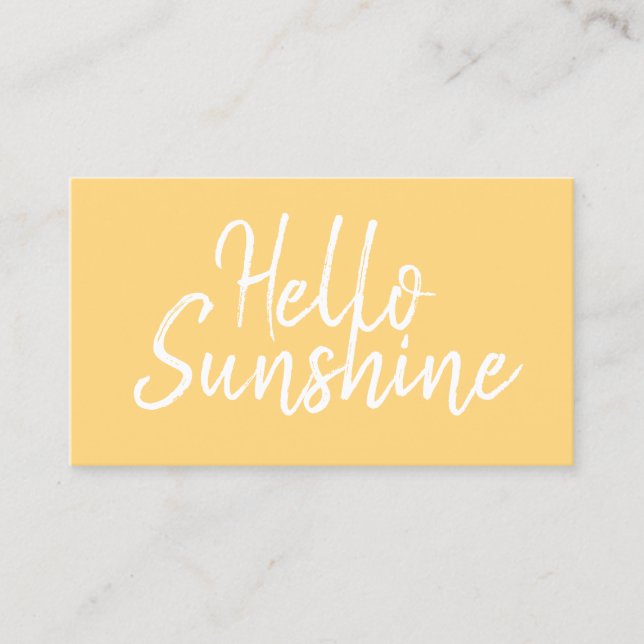 Tarjeta De Visita Sala de bronceado/salón de belleza moderno de nego (Anverso)