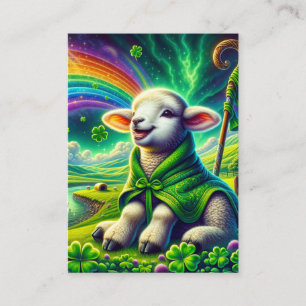 Tarjeta De Visita Salmo 23 RVR Cards - Cordero Feliz