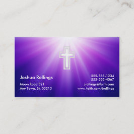 Tarjeta De Visita Salmo 37; 4-5 - Cristiano