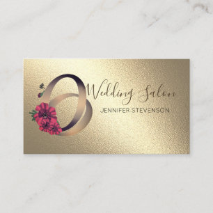 Tarjeta De Visita salón boda, boda