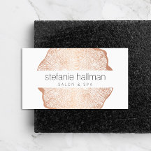 Salón de Anillos de Árbol de Oro Rosa de Belleza O