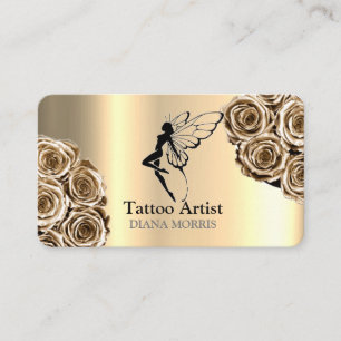 Tarjeta De Visita Salón de artistas del tatuaje