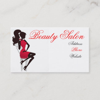 Tarjeta de visita Salón de belleza