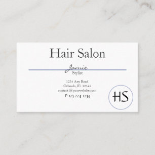 Tarjeta De Visita Salón de belleza