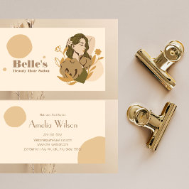 Tarjeta de visita Salón de belleza