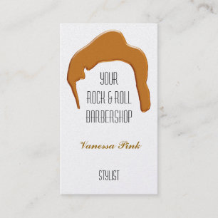Tarjeta De Visita Salón de Belleza Cosmética Peluquería Profesional